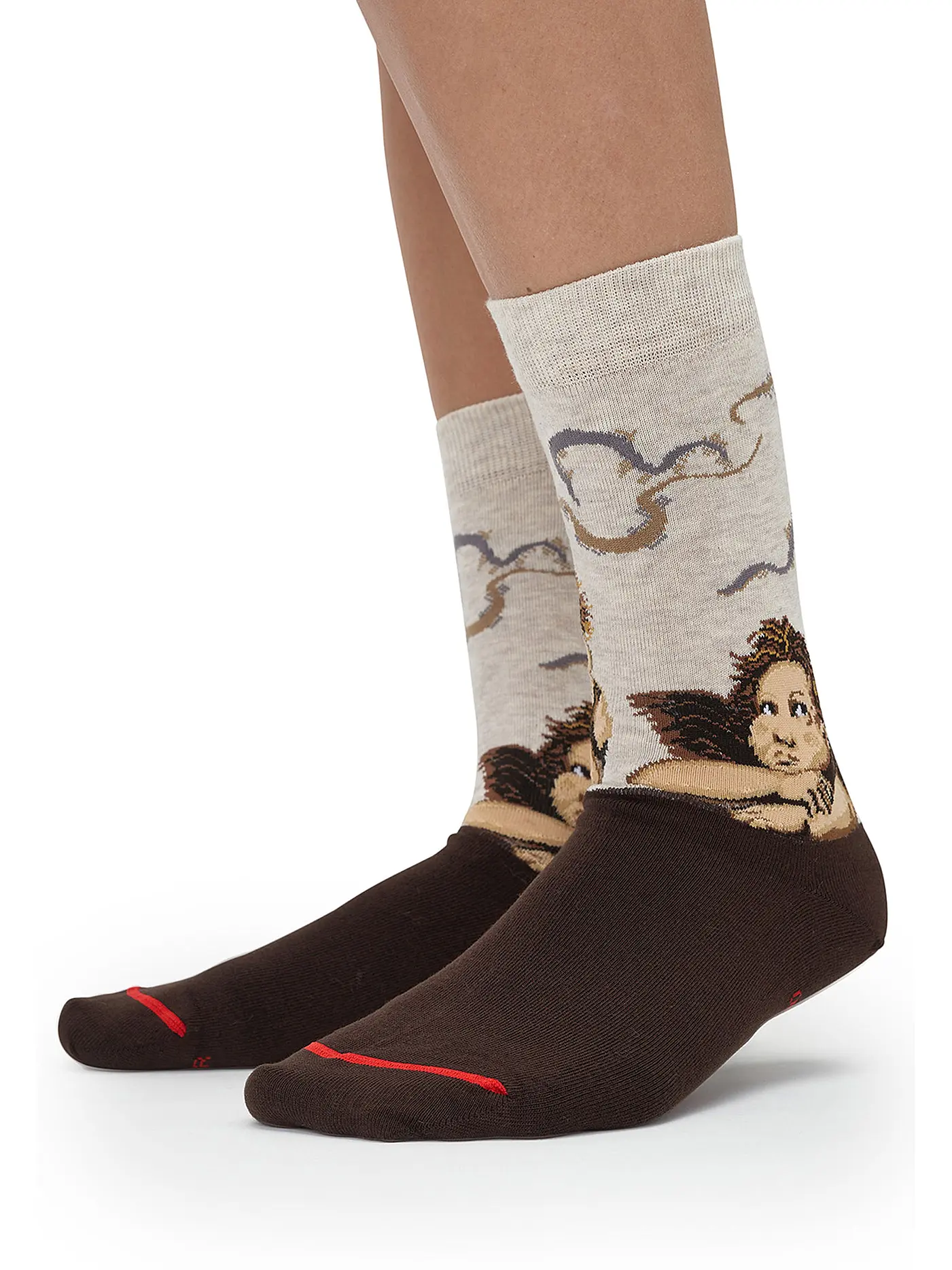 MUSEARTA | Damen Socken ANGELS sand (36-40) | 